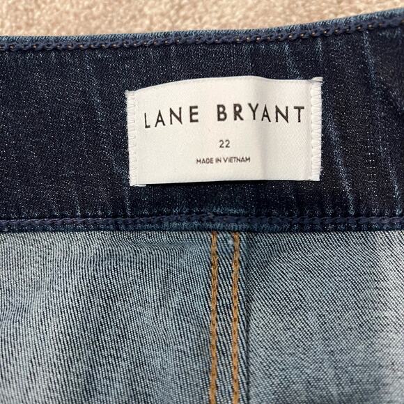Lane Bryant Women's Plus‎ Size Pull on Skinny Jean Medium Wash Size 22 - Picture 5 of 10